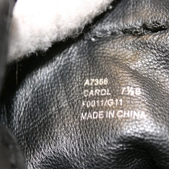 Coach Carol 7.5 Suede Lace Up High Heeled Lugg Soles Moto Ankle Boots - Picture 8 of 11